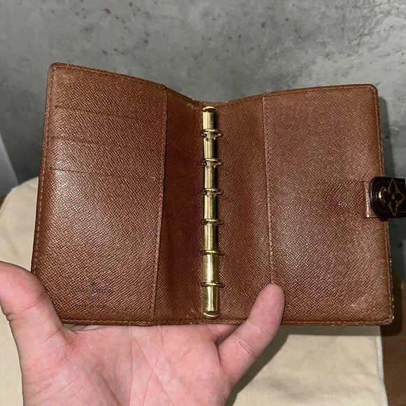 Louis Vuitton monogram agenda pm wallet organizer passport case - Picture 8 of 11